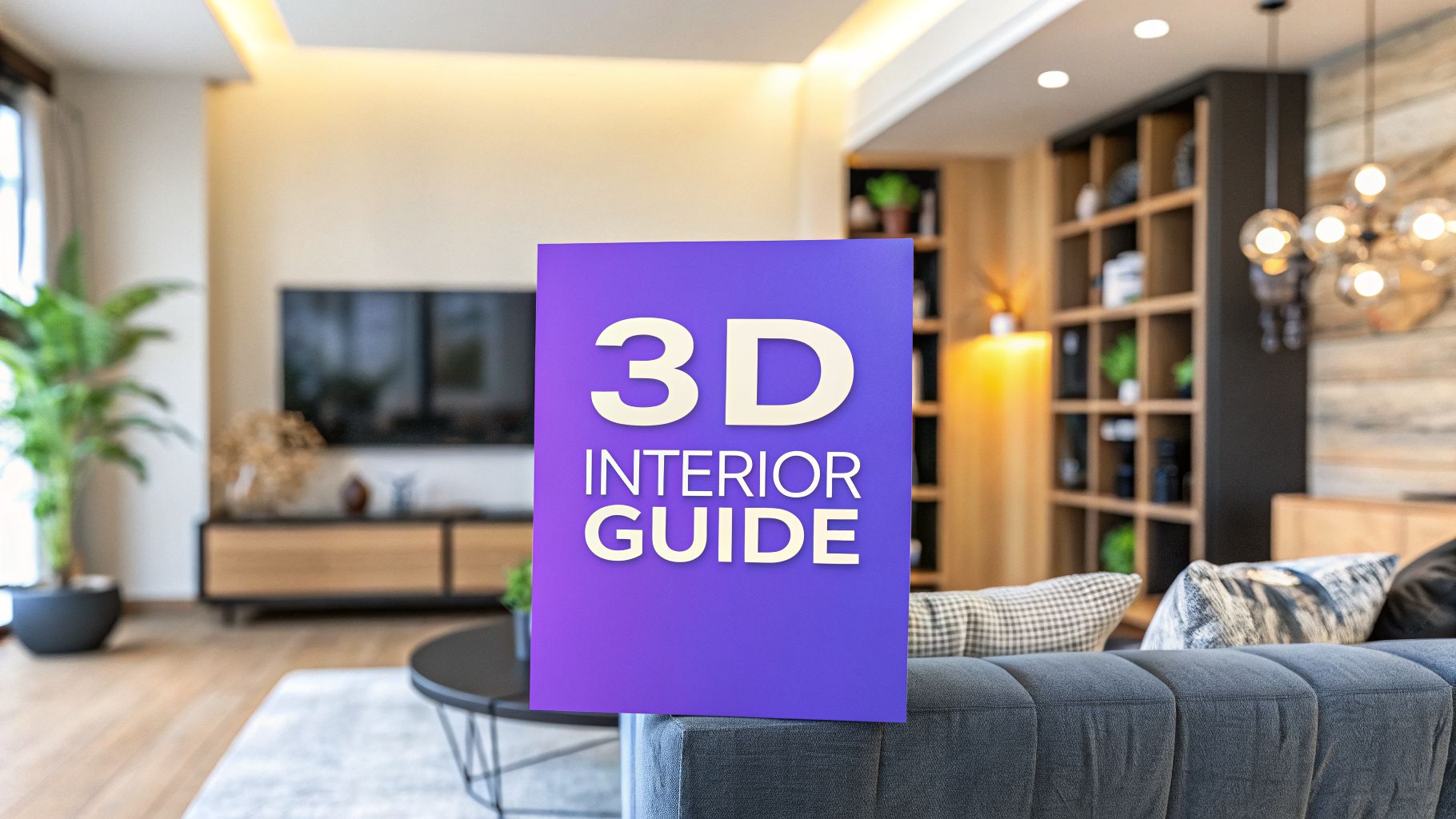 A Guide to 3D Interior Decoration for 2026