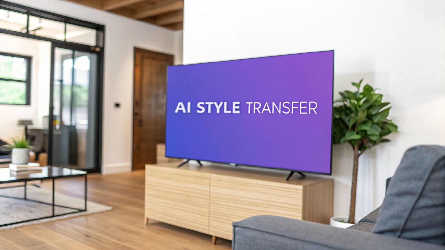 AI Style Transfer for Interior Design: Creating Realistic Visuals in Seconds