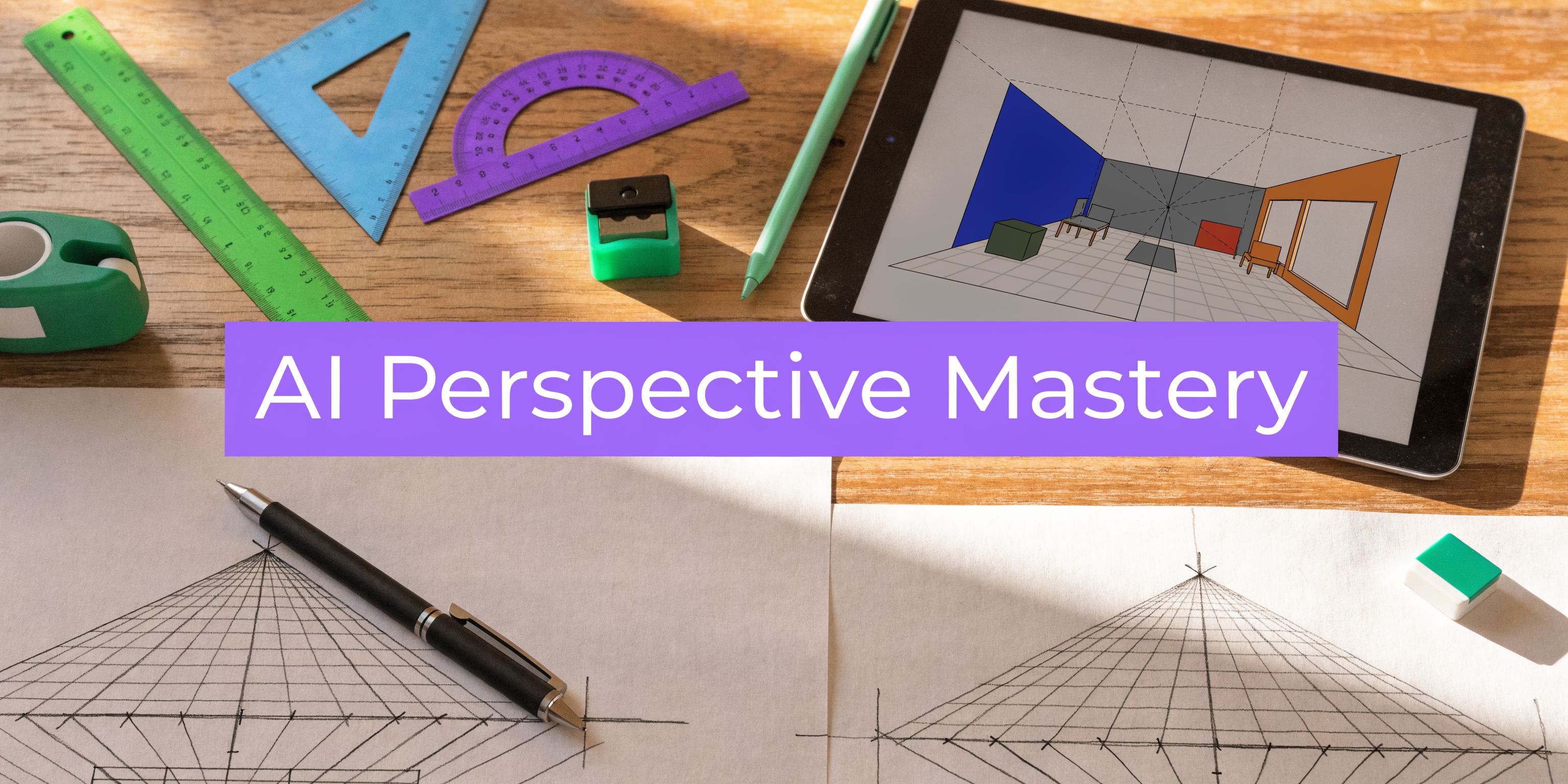 Master Architectural Perspective Drawing with AI