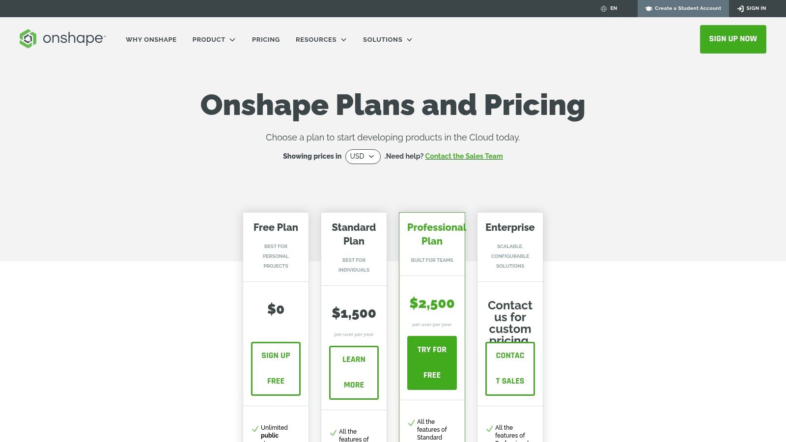 Onshape Free (Public / Non‑Commercial)