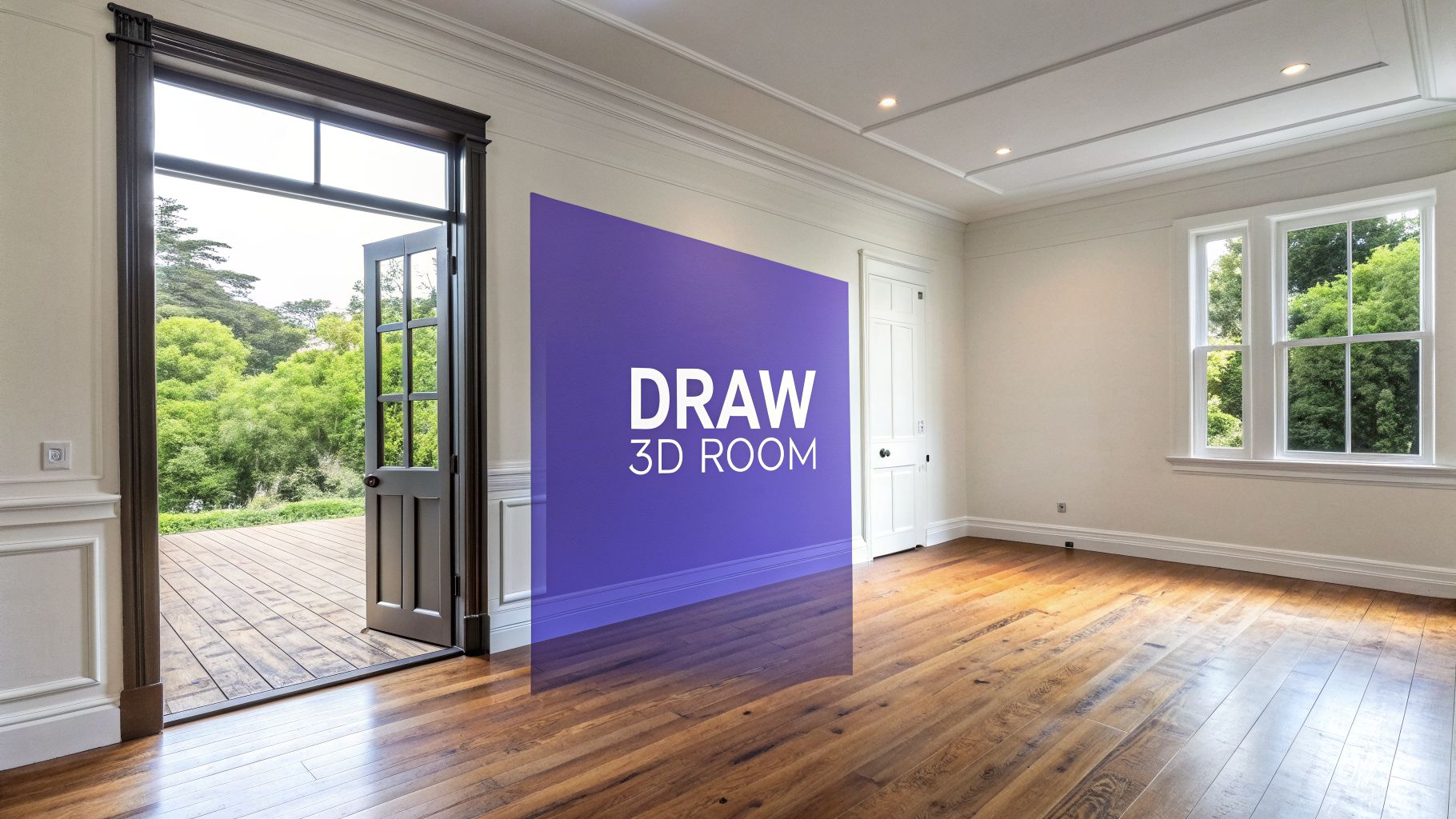 How to draw 3d room: From Sketch to Realistic Render