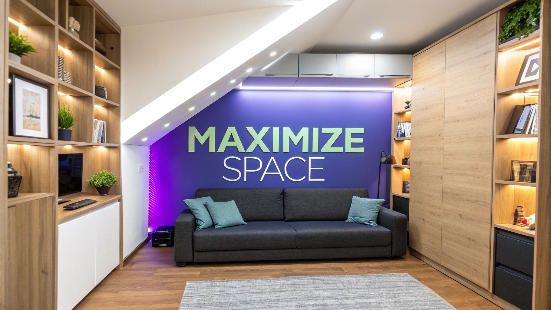 Interior design for small rooms: Maximize Tiny Spaces
