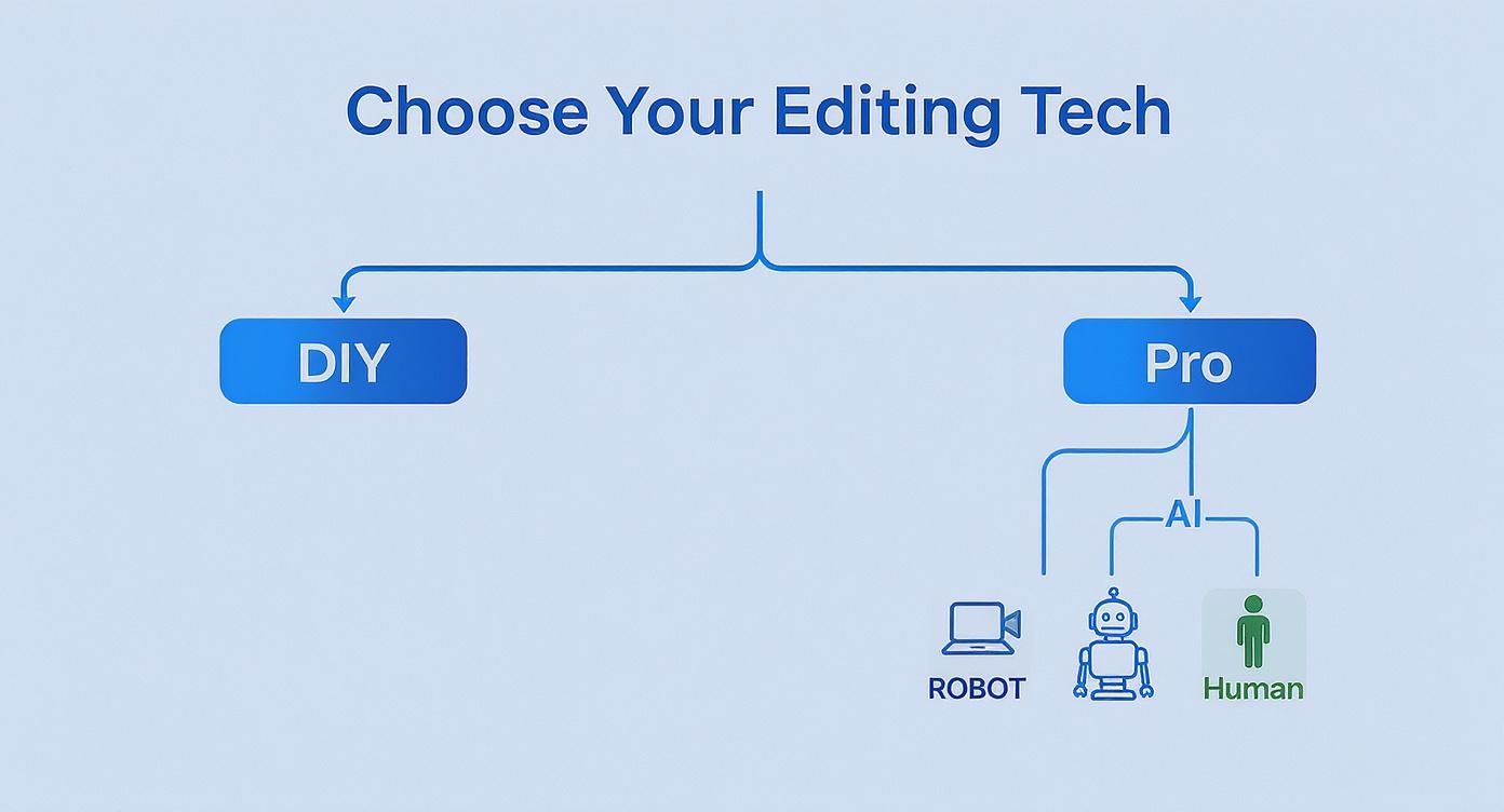 Infographic about real estate photo editing services