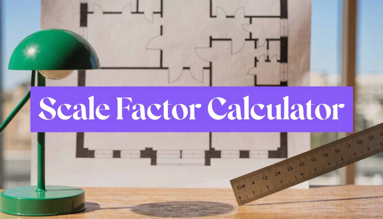 Scale Factor Calculator: A Guide for Design & Real Estate